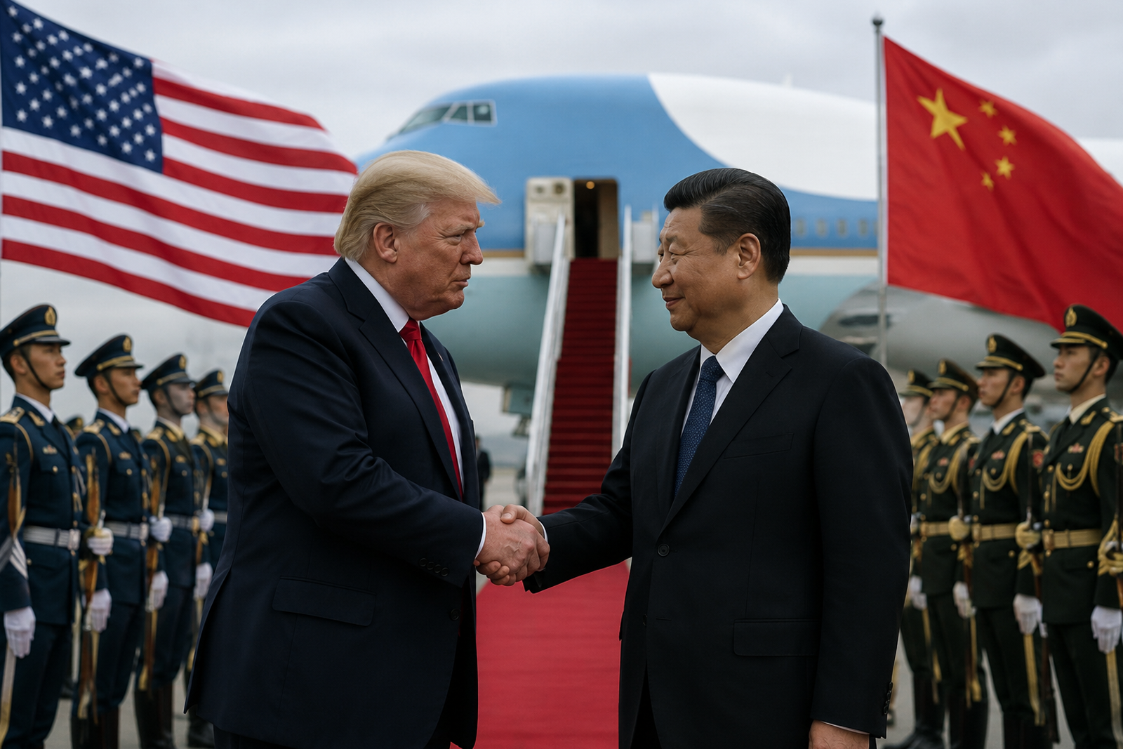 Trump Lands in Beijing: From Tariff Warrior to Trade Negotiator in High-Stakes China Visit